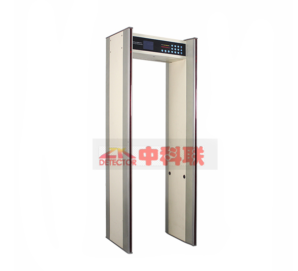 ZK803--大屏幕彩色液晶顯示型通過式金屬安檢門